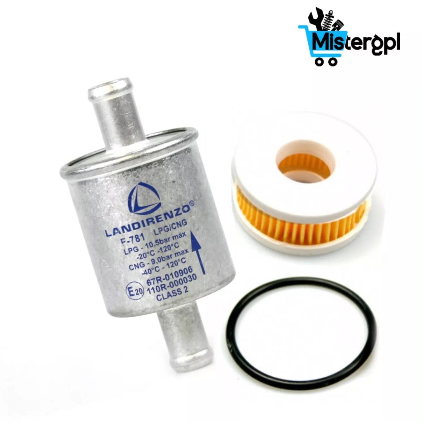 Filtri GPL Landi Renzo F-781 + LSE98 LI02 FASE GAS + LIQUIDA E O-RING MED