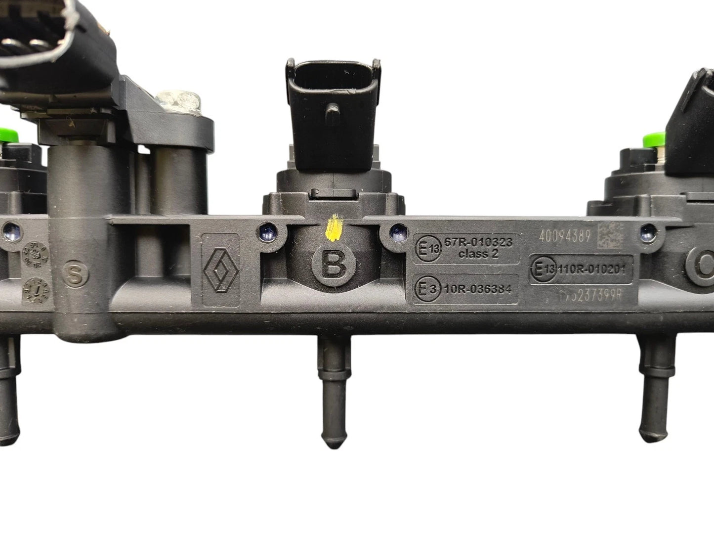 RAIL INIETTORI GPL LANDI RENZO DACIA RENAULT 1.0 TCE ORIGINALE RIGENERATO 175230842R  175233231R