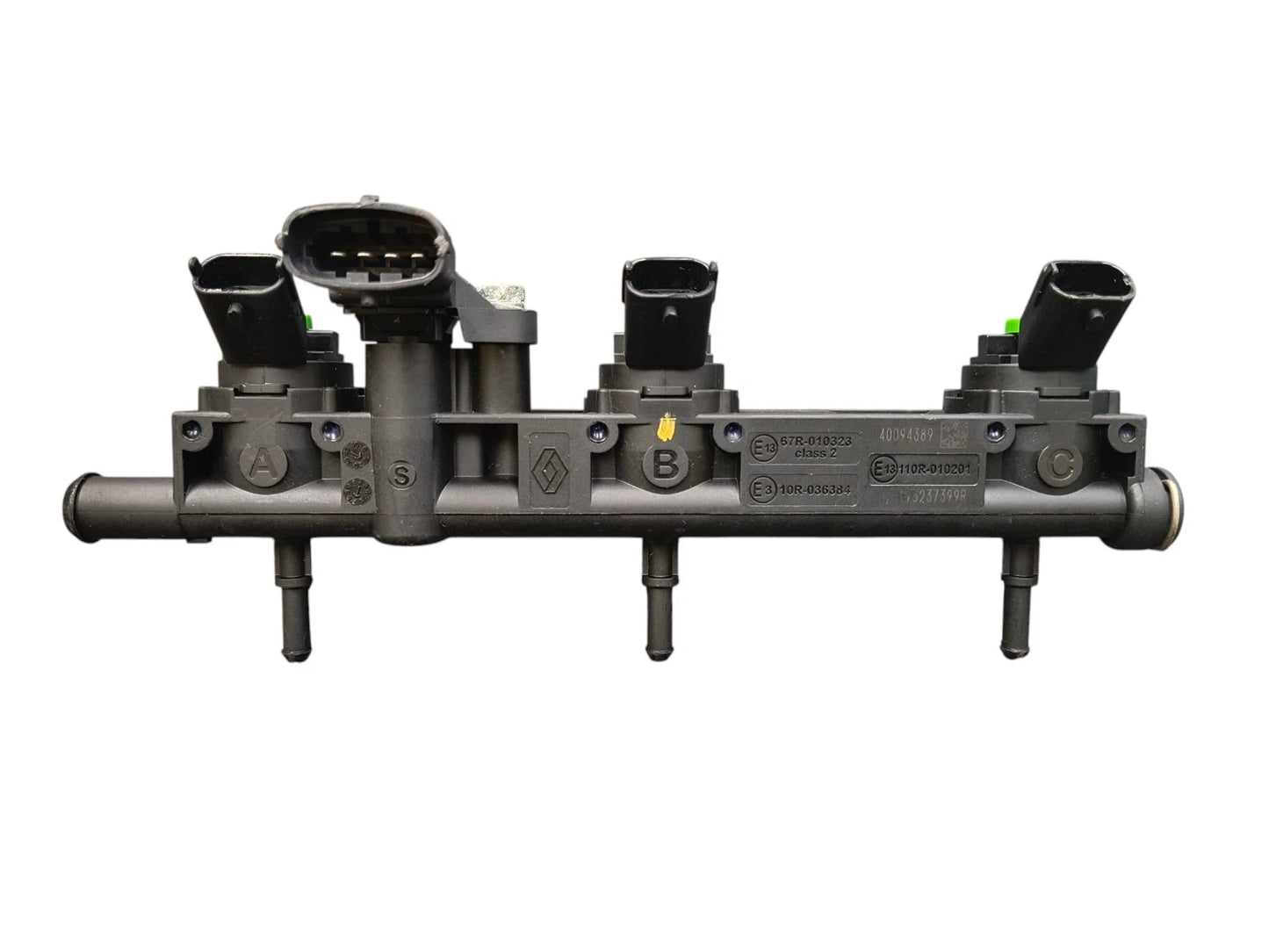 RAIL INIETTORI GPL LANDI RENZO DACIA RENAULT 1.0 TCE ORIGINALE RIGENERATO 175230842R  175233231R