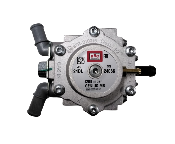 RIDUTTORE BRC GENIUS MB GPL 1200mbar ORIGINALE REVISIONATO 24 mesi di garanzia