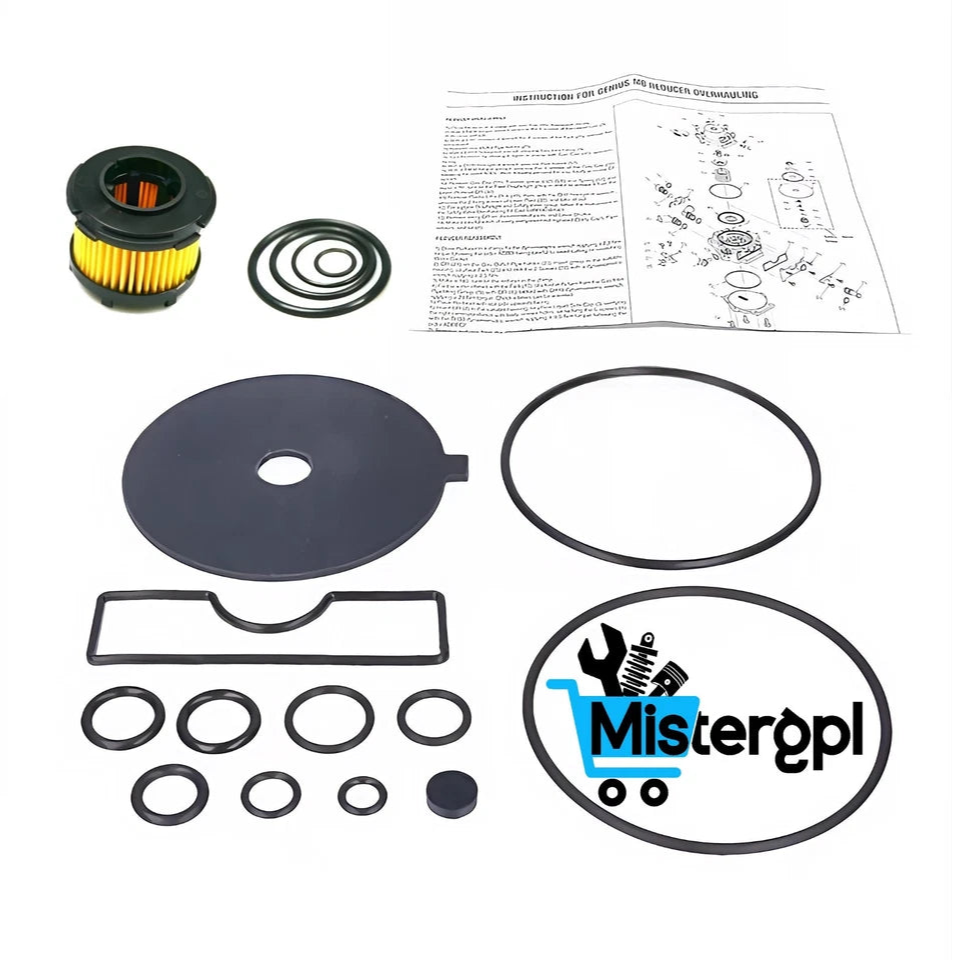KIT REVISIONE BRC riduttore polmone GENIUS MB ORIGINALE +KIT ELETTROVALVOLA ET98